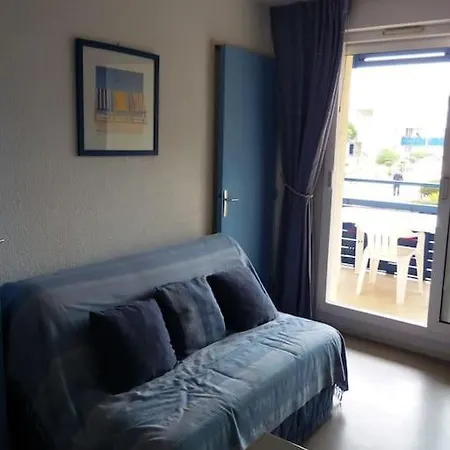 Superbe T2 Dans Res Bleu Marine - Face A L'ocean Apartmán *