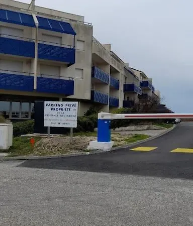 Superbe T2 Dans Res Bleu Marine - Face A L'ocean Apartmán *