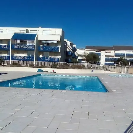Superbe T2 Dans Res Bleu Marine - Face A L'ocean Apartmán